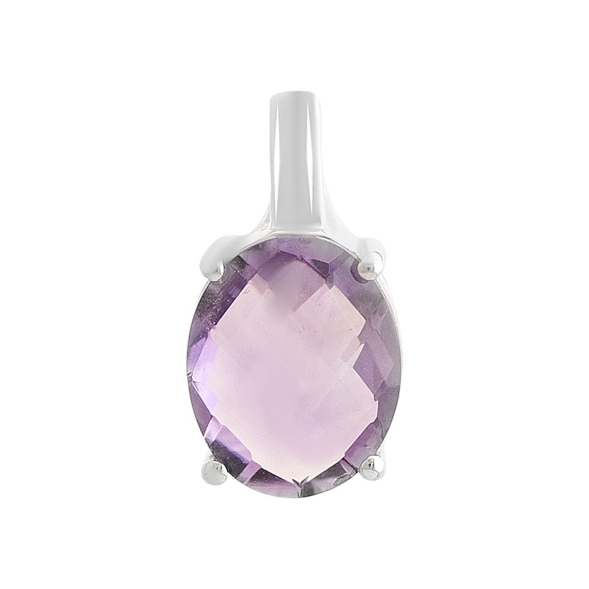 Серебряная подвеска Tiva с аметистом 2.117ct (2157717)