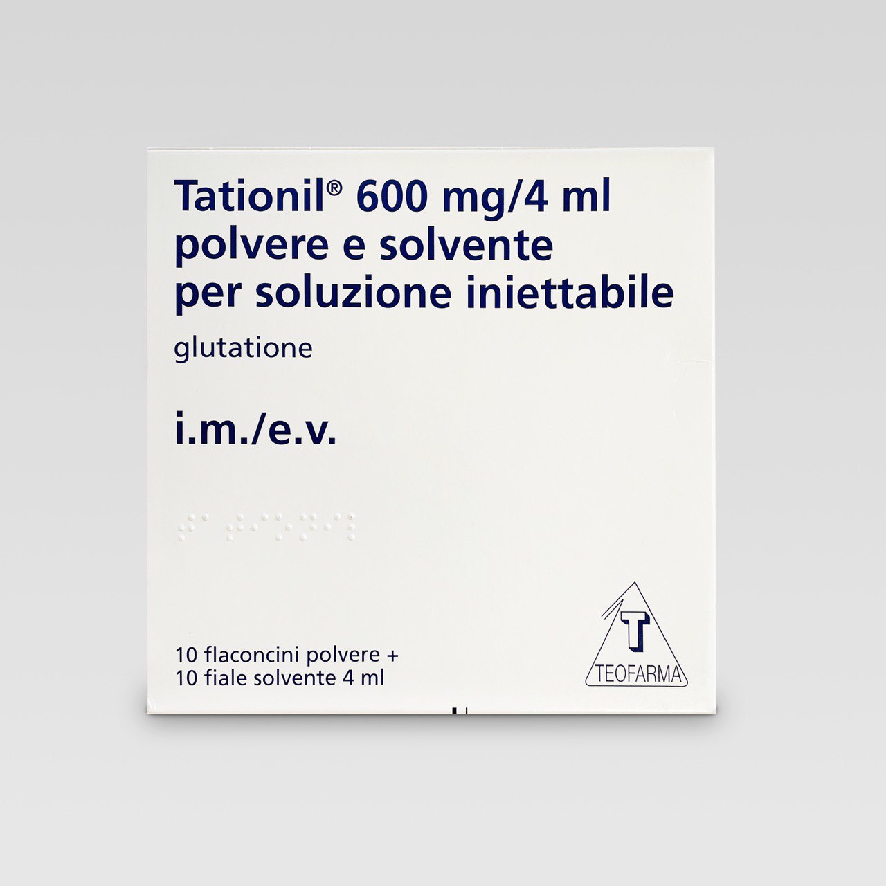 TATIONIL 600mg/4ml Glutatione (Татионил 600мг/4мл) Глутатион Татіоніл