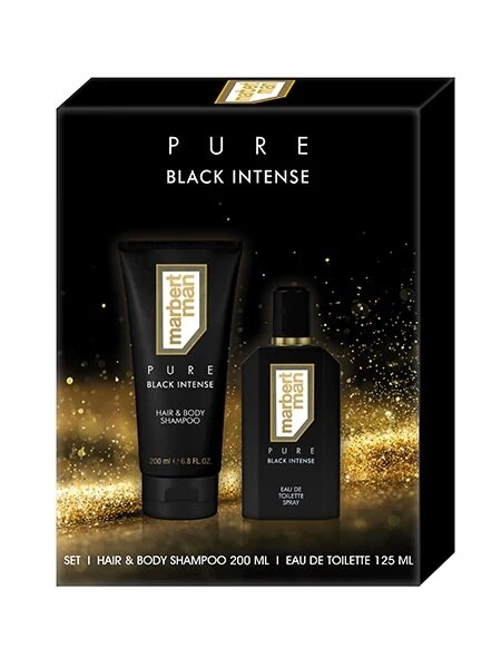 Man Pure Black Intense Set Подарунковий набір для чоловіків