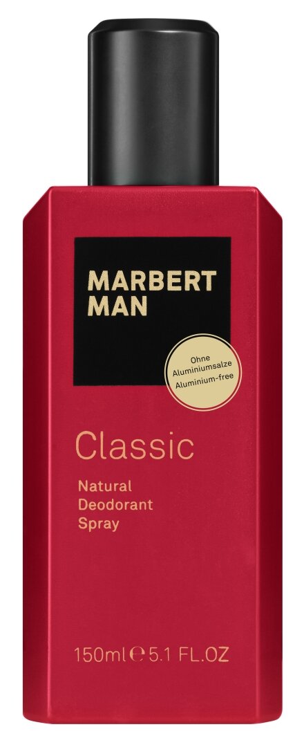 Man Classic Natural Deodorant Spray Натуральний дезодорант-спрей антиперспірант