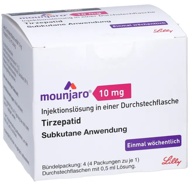 Mounjaro / Муджаро  (Tirzepatide) 2.5mg/ 5mg/ 7.5mg/ 10mg/ 15mg (Lilly Deutschland Gmbh)