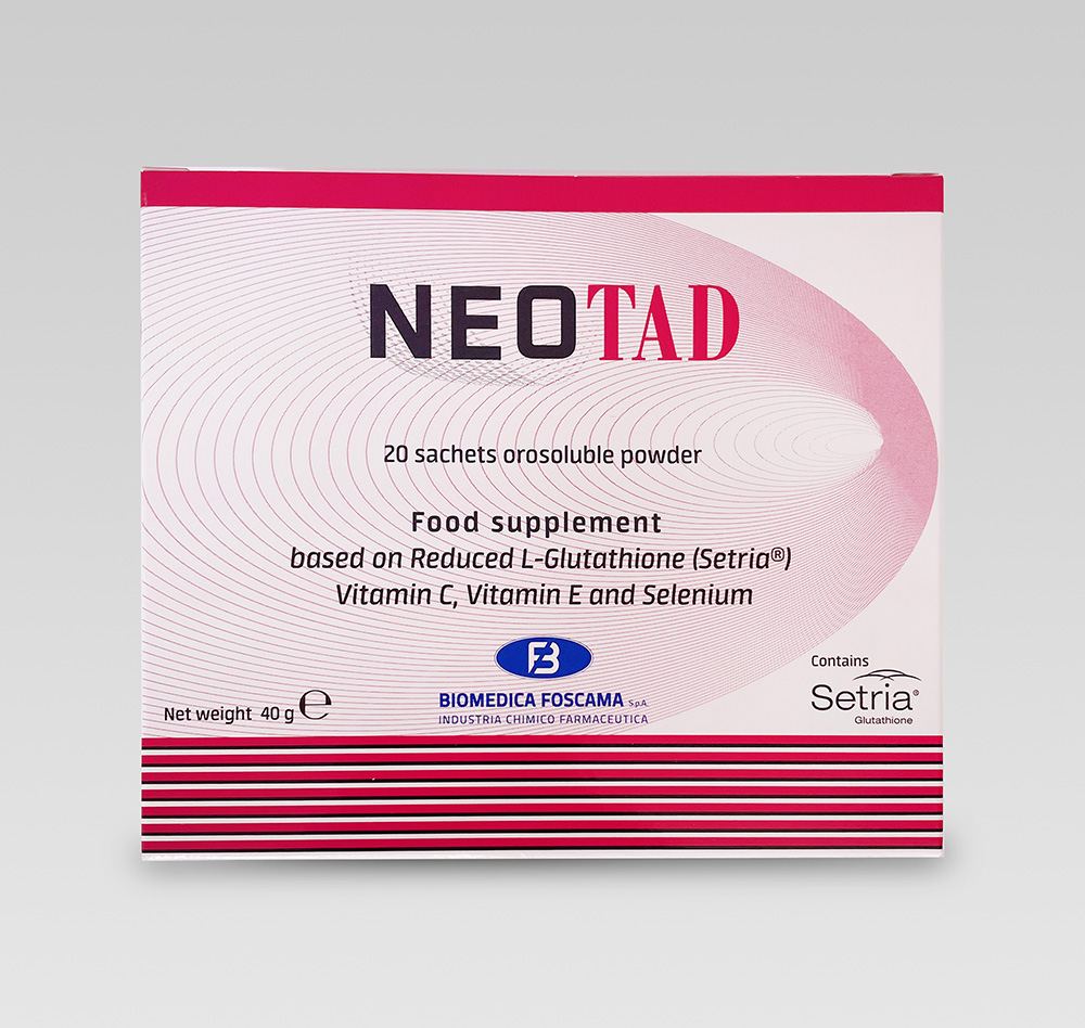 Глутатион НеоТад с витамином C (NeoTad Glutathione) порошок, 20 саше по 2 г