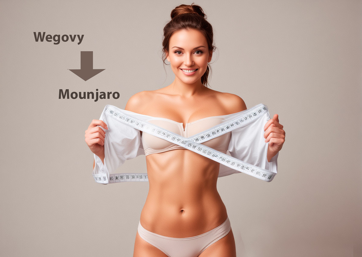 Переход с Wegovy на Mounjaro: особенности похудения при достижении плато