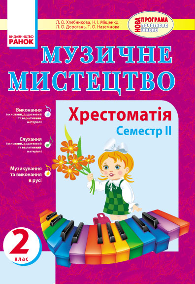 Хрестоматія з музики. 2 клас (ІІ семестр)