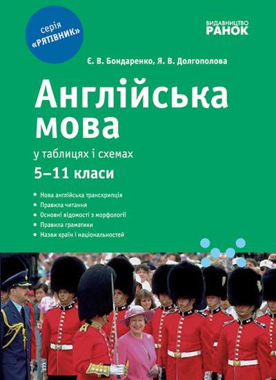 Англійська мова у таблицях і схемах (для учнів 5—11 класів та абітурієнтів)