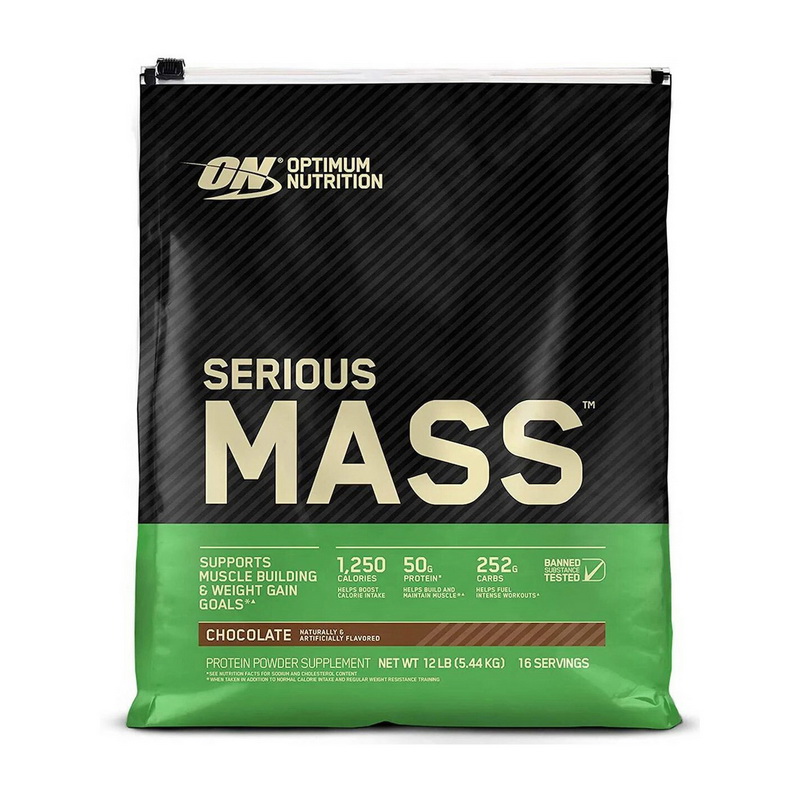 Serious Mass (5,4 kg, chocolate peanut butter)