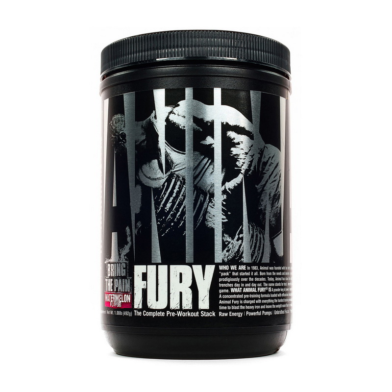 Animal FURY (495 g, green apple)