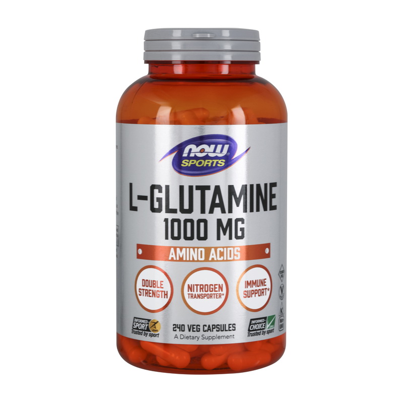 L-Glutamine 1000 mg (240 veg caps)