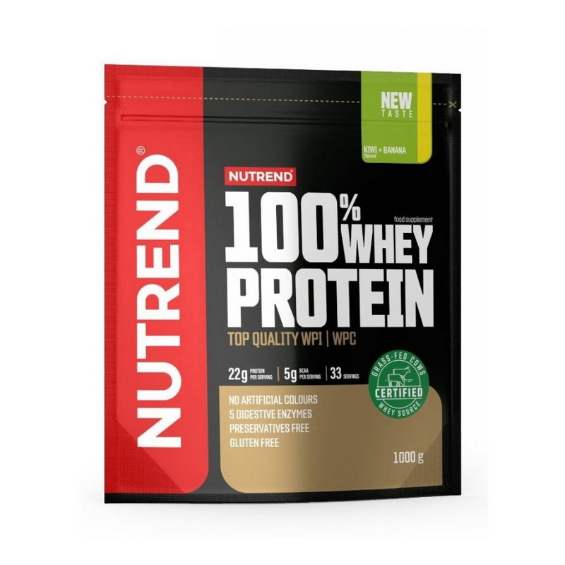 100% Whey Protein (1 kg, chocolate brownies)