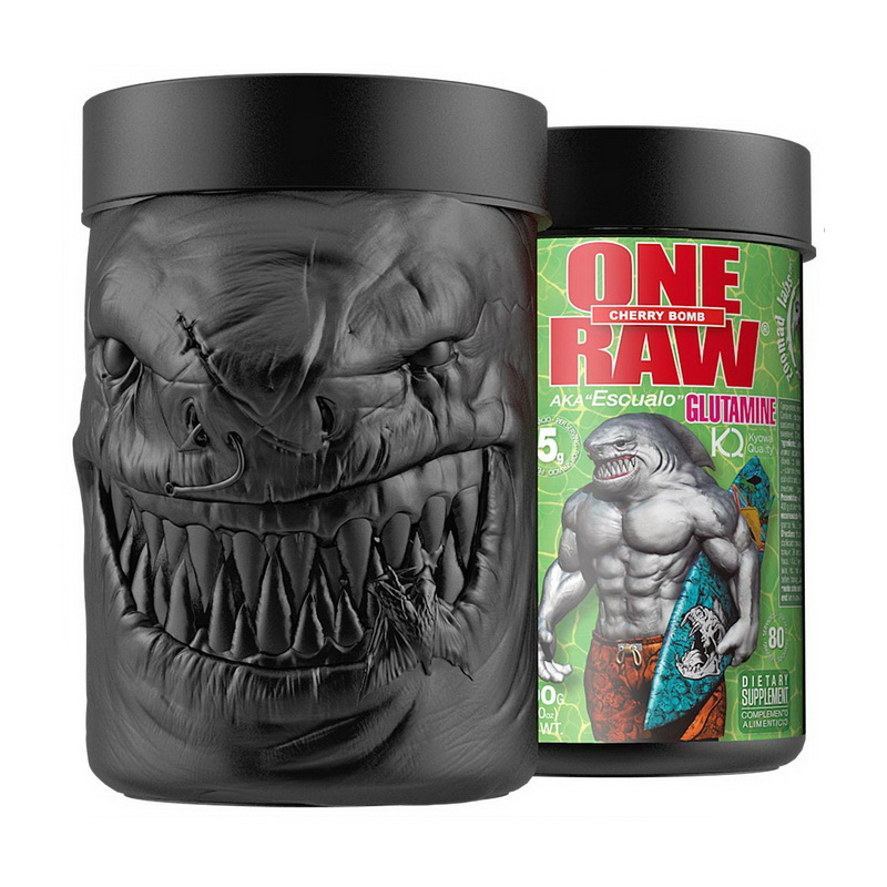 One Raw Glutamine (400 g, cherry bomb)