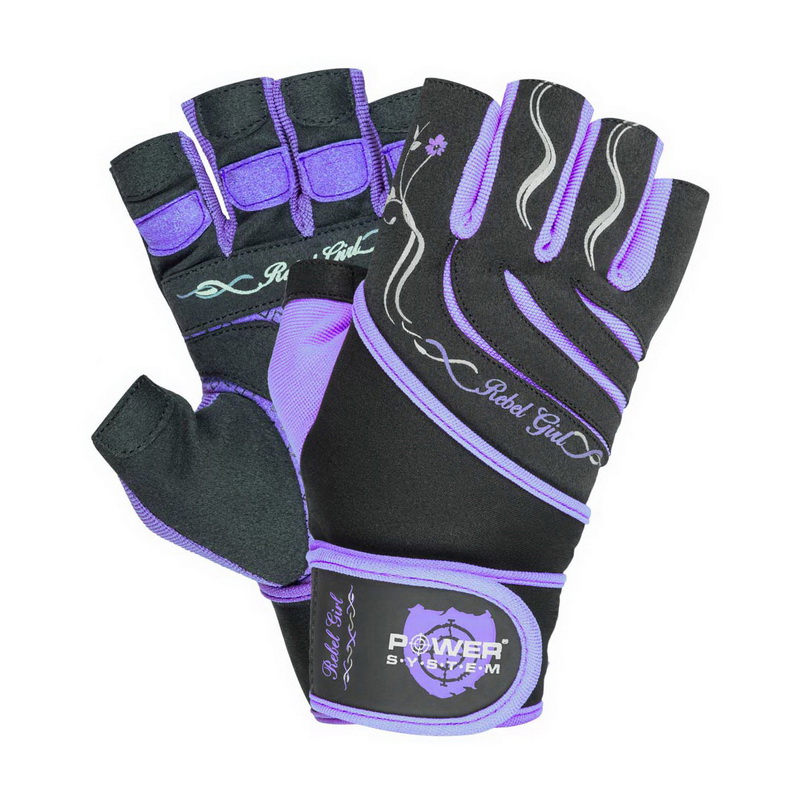 Gloves Rebel Girl PS-2720 Purple (XS size)