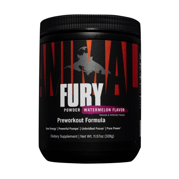 Animal FURY (330 g, green apple)