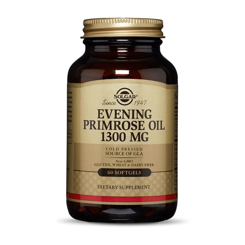 Evening Primrose Oil 1300 mg (60 softgels, pure)