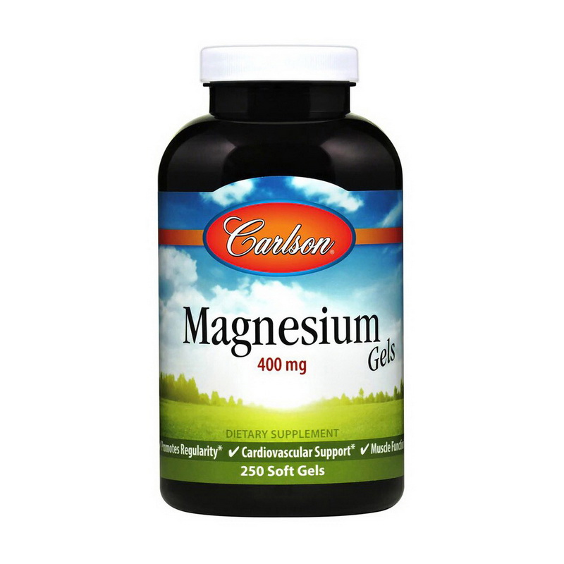 Magnesium Gels 400 mg (250 soft gels)