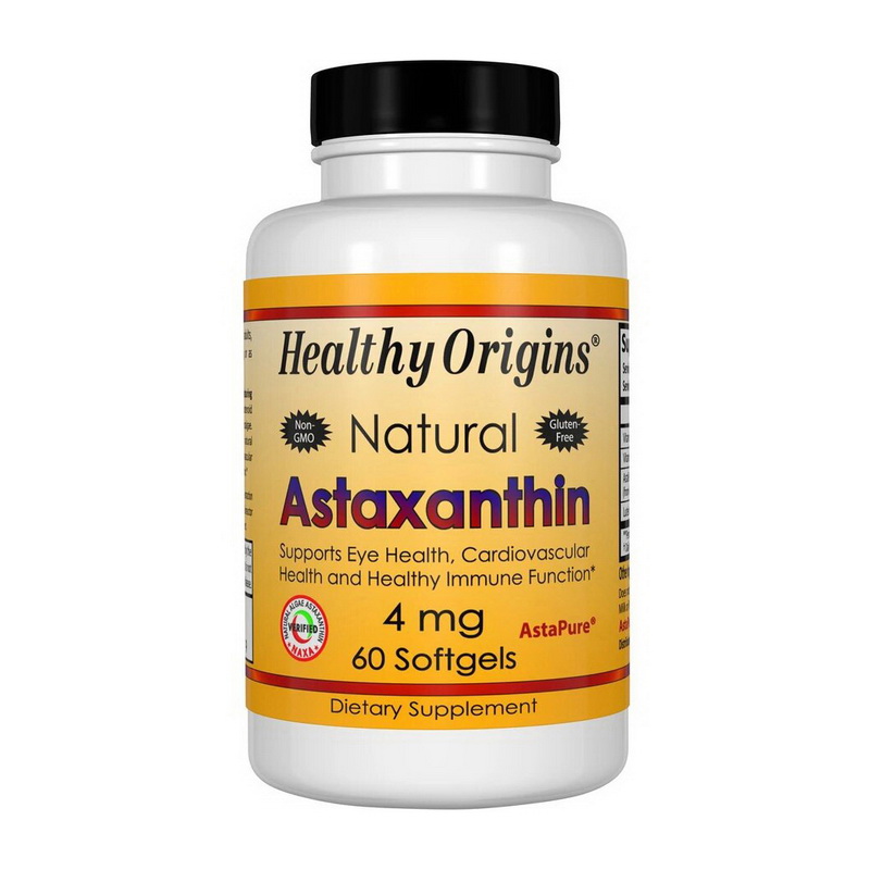 Astaxanthin 4 mg (60 softgels)