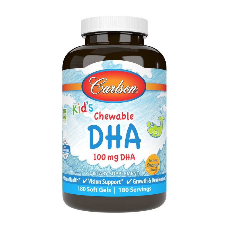 Kid's Chewable DHA 100 mg (180 soft gels)