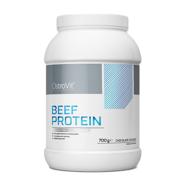 BEEF Protein (700 g, strawberry)