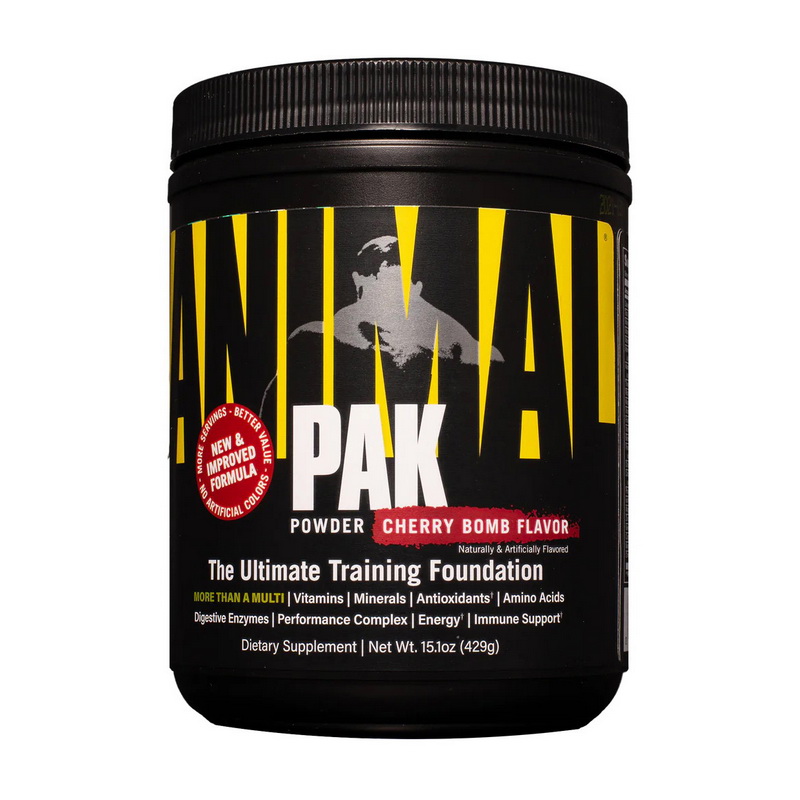 Animal Pak Improved Formula (411 g, fruit punch)