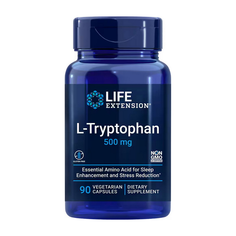 L-Tryptophan 500 mg (90 veg caps)