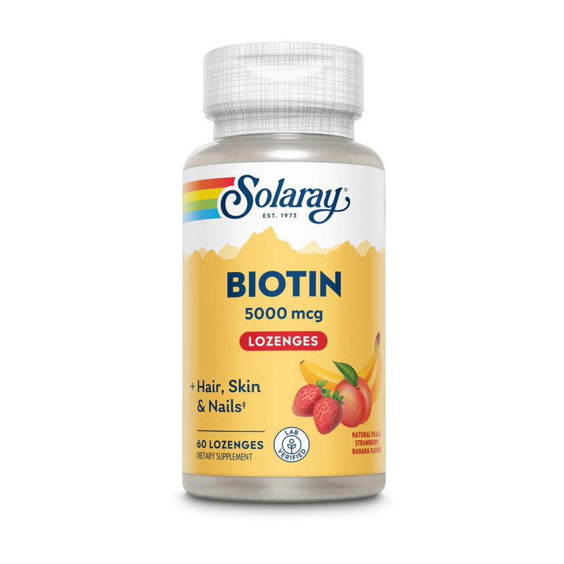 Biotin 5,000 mcg (60 lozenges)