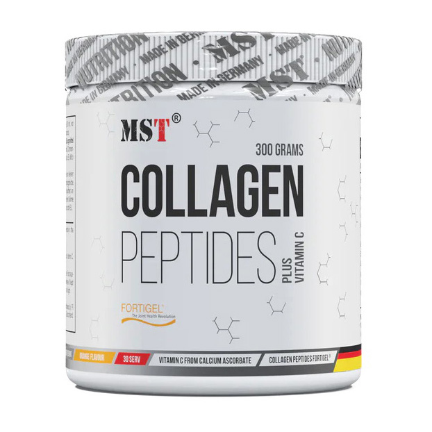 Collagen Peptides + Vitamin C (300 g, orange)