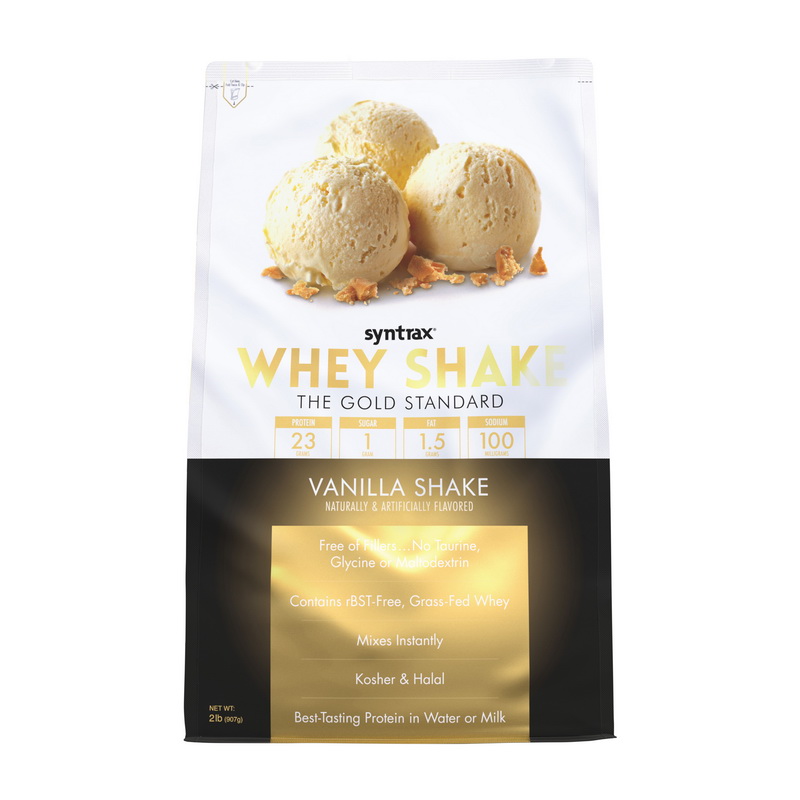 Whey Shake (907 g, strawberry shake)