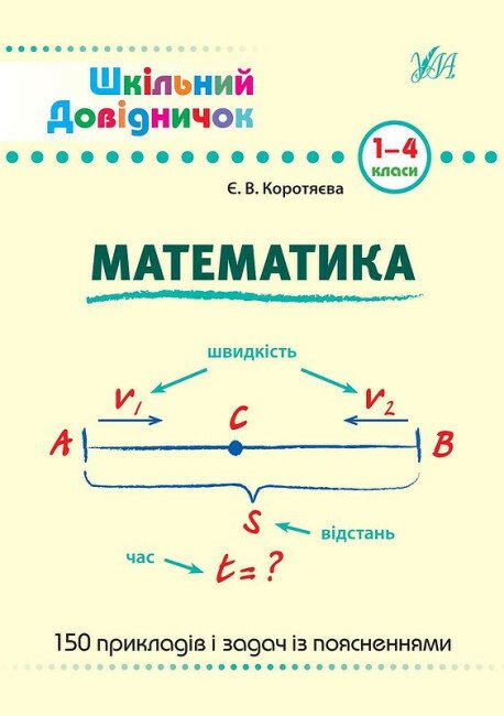 Шкільний довідничок. Математика 1-4 класи