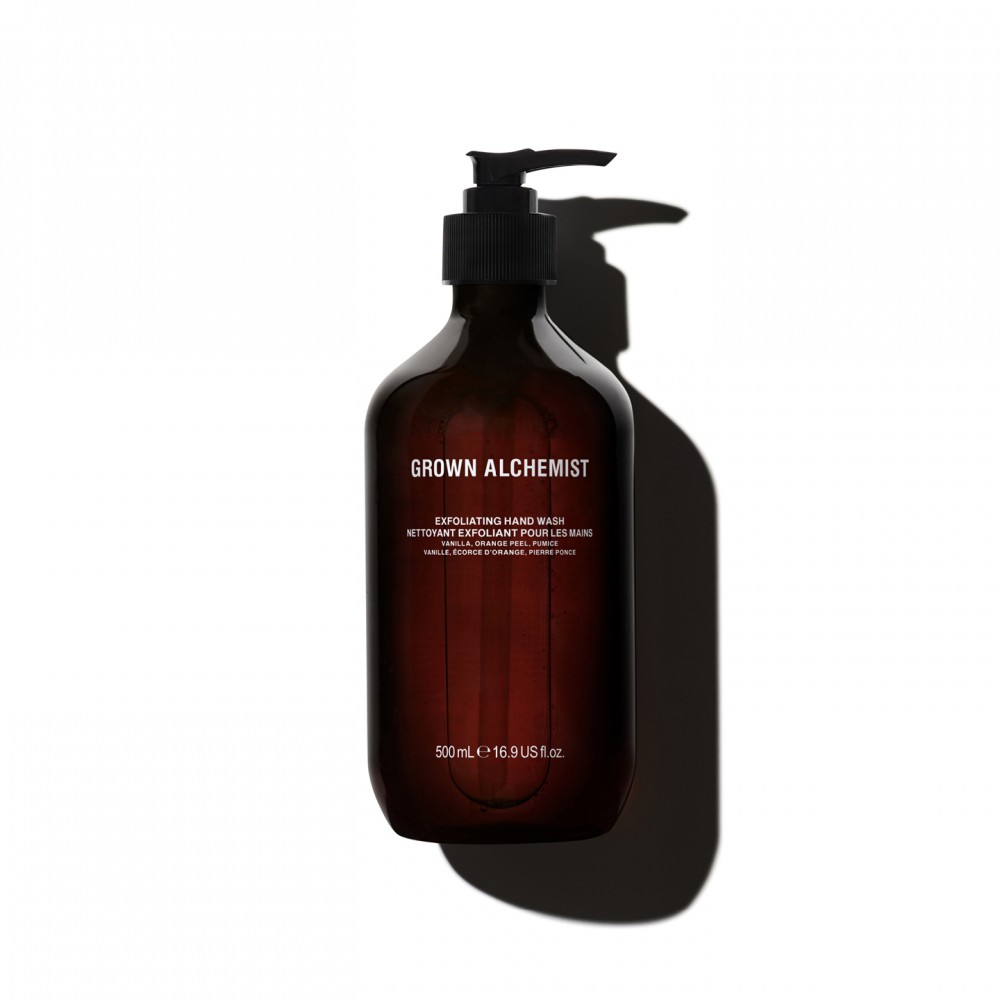 Grown Alchemist Exfoliating Hand Wash - Ексфоліант для миття рук Пемза, Ваніль, Цедра Апельсина , 500 мл