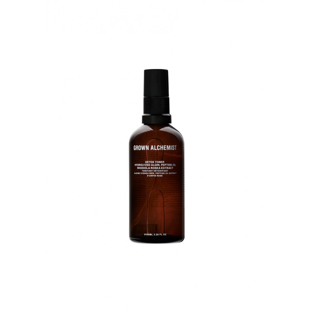 Grown Alchemist Detox Toner - Детокс-тонер Гідролізований Альгін, Пептид-33, Екстракт Родіоли Рожевої, 100 мл