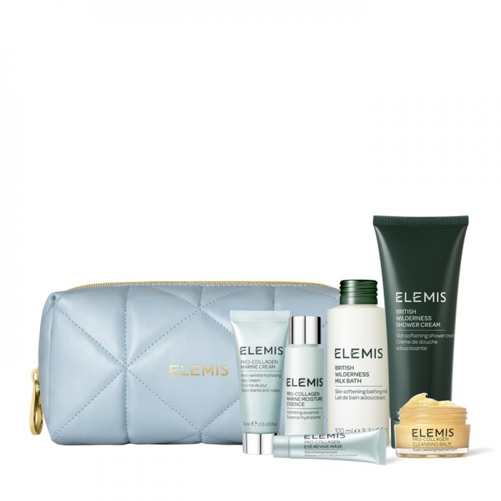 ELEMIS Travel Edition: Face & Body Little Luxuries - Розкішна косметичка з бестселерами для обличчя та тіла