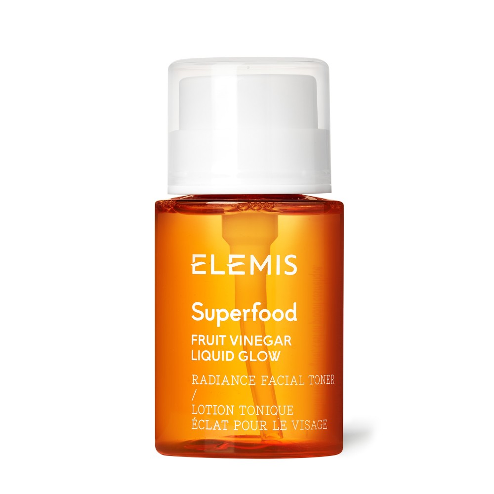 ELEMIS Superfood Fruit Vinegar Liquid Glow - Суперфуд тонер для сяяння шкіри з фруктовими АНА-кислотами і пребіотиком, 145 мл