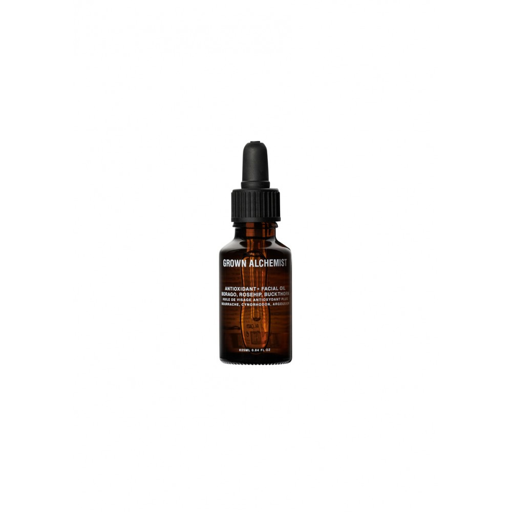 Grown Alchemist Antioxidant+ Facial Oil - Антиоксидантне масло для обличчя Бораго, Шипшина, Крушина, 25 мл