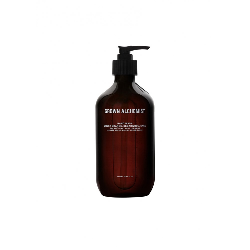 Grown Alchemist Hand Wash - Гель для рук Солодкий Апельсин, Кедр, Шавлія, 500 мл