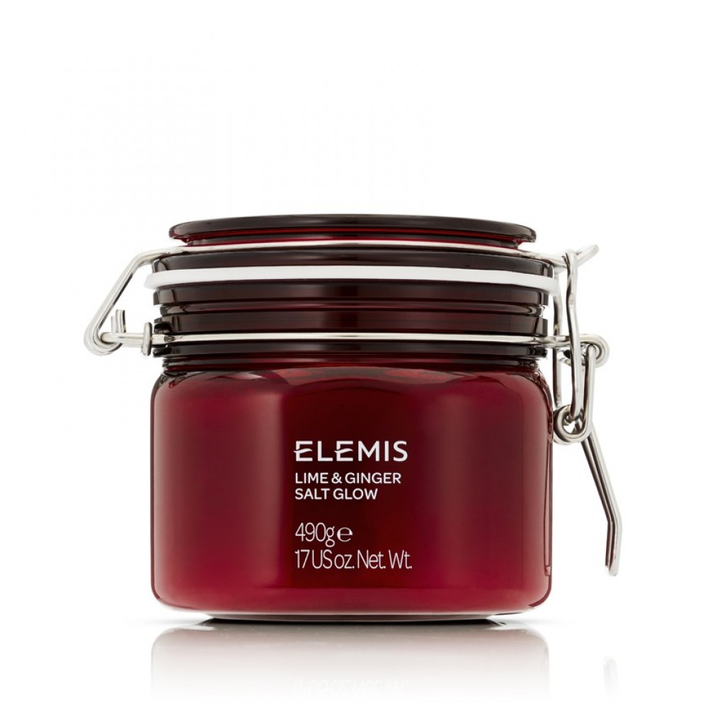 ELEMIS Lime and Ginger Salt Glow - Сольовий скраб для тіла Лайм-Імбир, 490 г