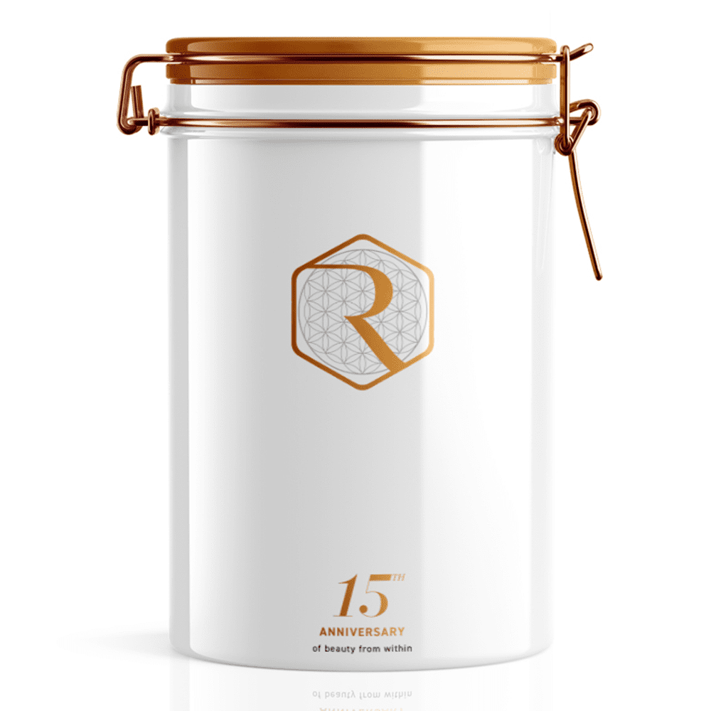 Rejuvenated Anniversary storage Tin - Ємність для зберігання колаген порошку