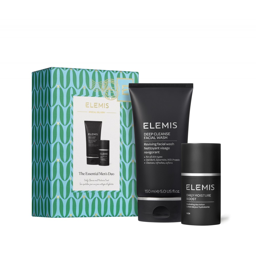 ELEMIS Kit: The Essential Men’s Duo - Дует для Чоловіків для щоденного очищення та зволоження обличчя