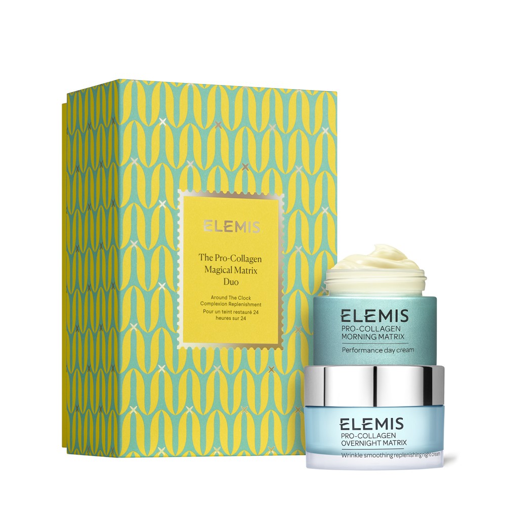 ELEMIS Kit: The Pro-Collagen Magical Matrix Around The Clock Complexion Replenisher - Про-Колаген Матрикс Дует Магія відновлення шкіри вдень та вночі