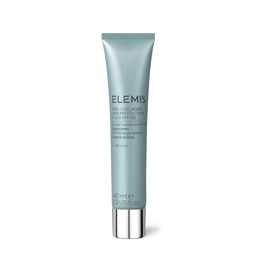 ELEMIS Pro-Collagen Skin Protection Fluid SPF50 - Cонцезахисний крем-флюїд Про-Колаген SPF50, 40 мл