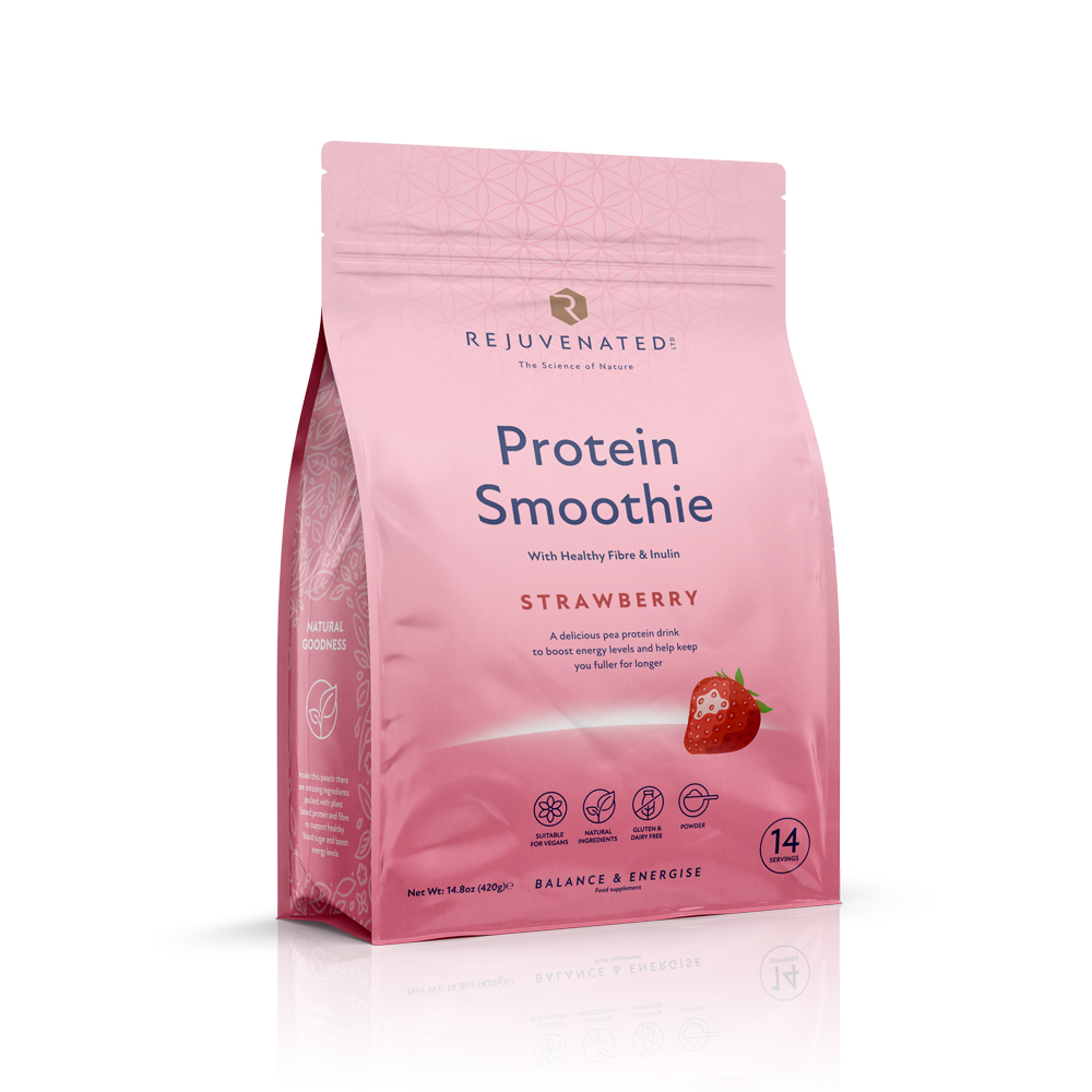 Rejuvenated Protein Smoothie Strawberry - Протеїн Смузі зі смаком полуниці, 14 порцій