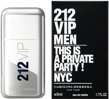 Туалетная вода Carolina Herrera 212 VIP Men для мужчин 