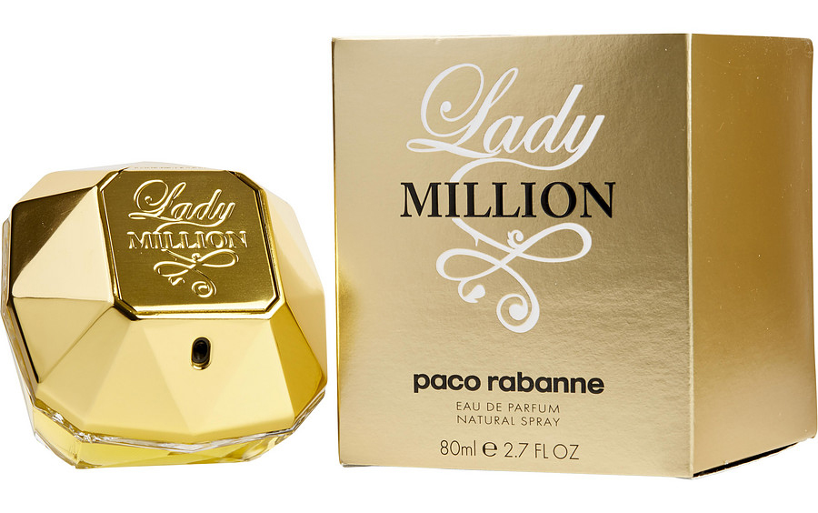 Парфюмированная вода Paco Rabanne Lady Million для женщин