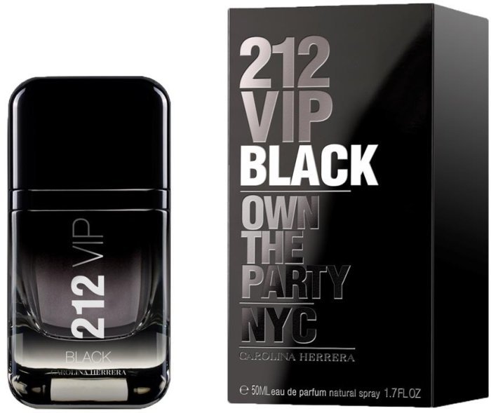 Парфюмированная вода Carolina Herrera 212 VIP Black для мужчин 