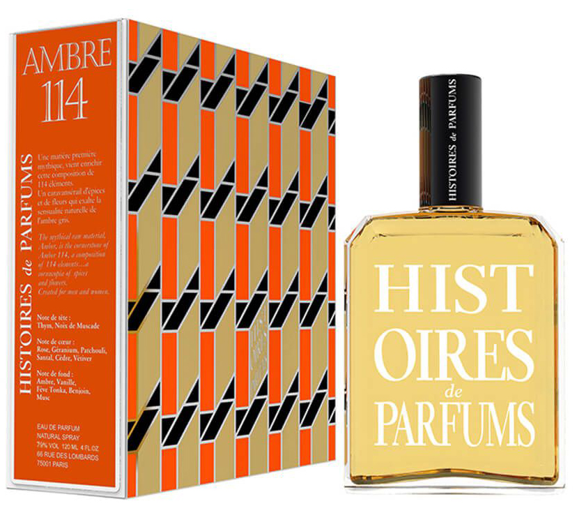 Парфюмированная вода Histoires de Parfums Ambre 114 для мужчин и женщин 