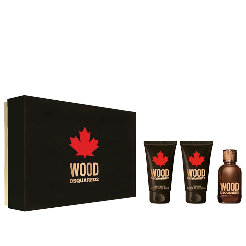 Набор Dsquared2 Wood Pour Homme для мужчин 