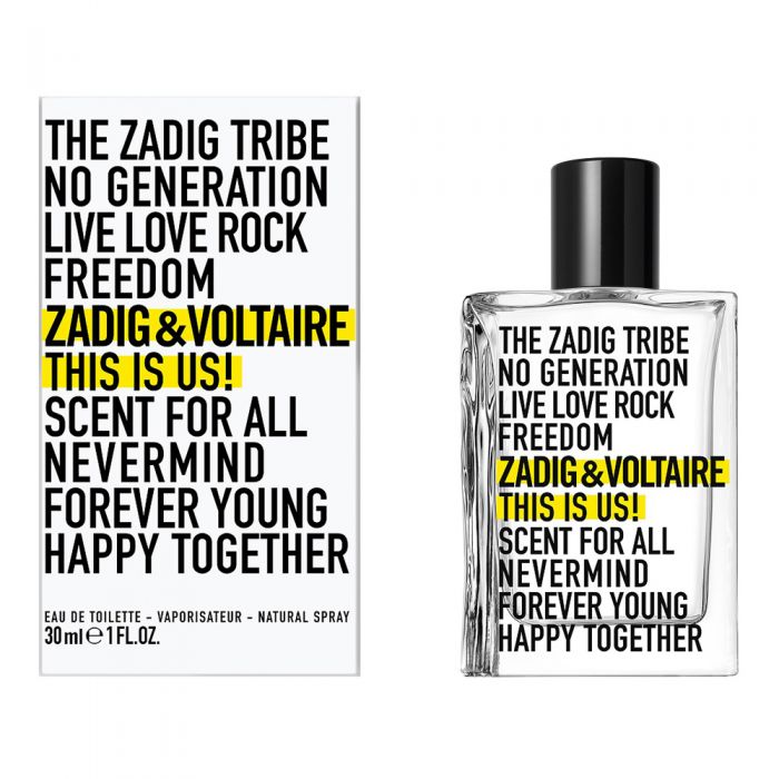 Туалетная вода Zadig AND Voltaire This is Us! для мужчин и женщин