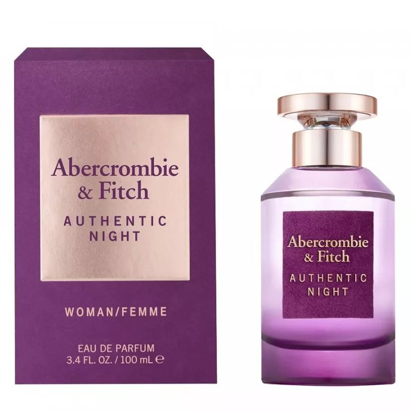 Парфюмированная вода Abercrombie AND Fitch Authentic Night для женщин 