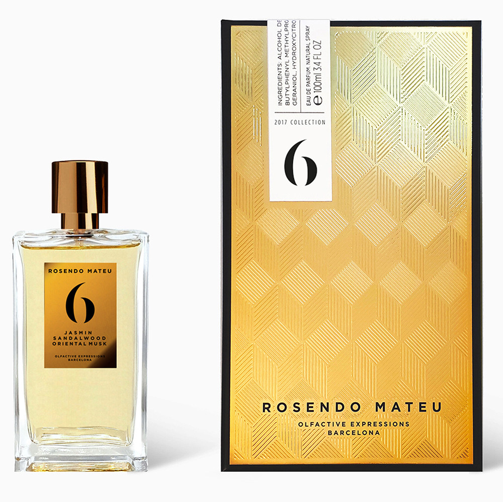 Парфюмированная вода Rosendo Mateu Olfactive Expressions No.6 Jasmin, Sandalwood, Oriental Musk для мужчин и женщин 