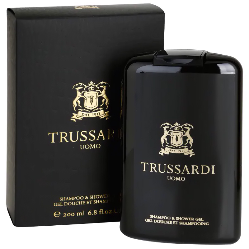 Шампунь-гель для душа Trussardi Uomo для мужчин 