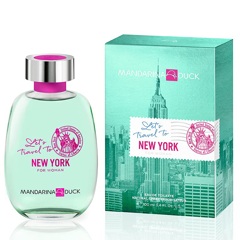 Туалетная вода Mandarina Duck Let's Travel To New York For Woman для женщин 