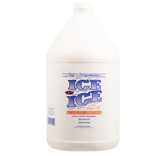 Кондиционер для собак и кошек Chris Christensen Ice on Ice для распутывания шерсти, 3,8 л